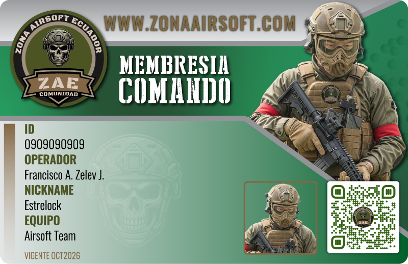 zae membresia comando